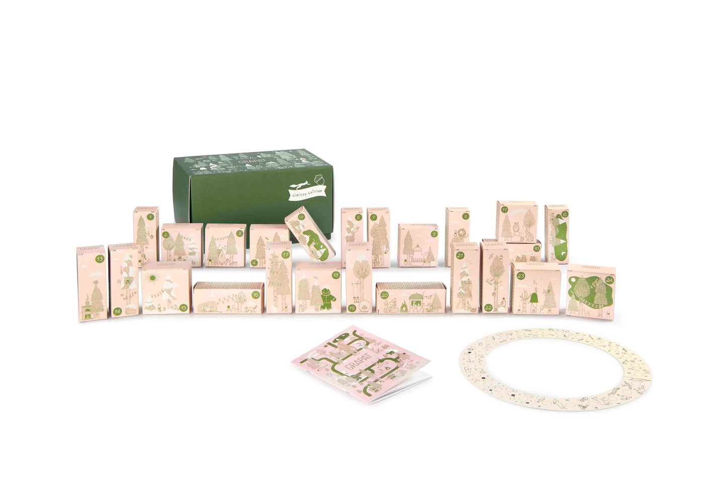 Grapat Wood Advent Calendar - 2025 Special Edition