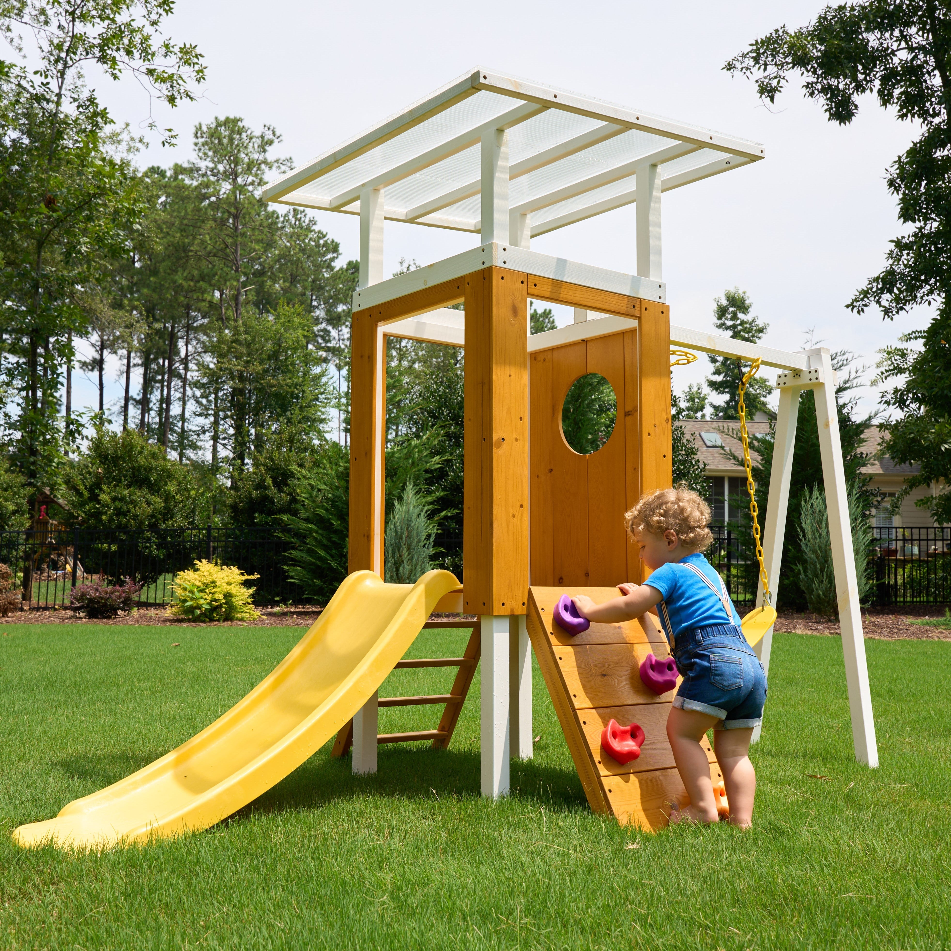 Backyard toddler swing online