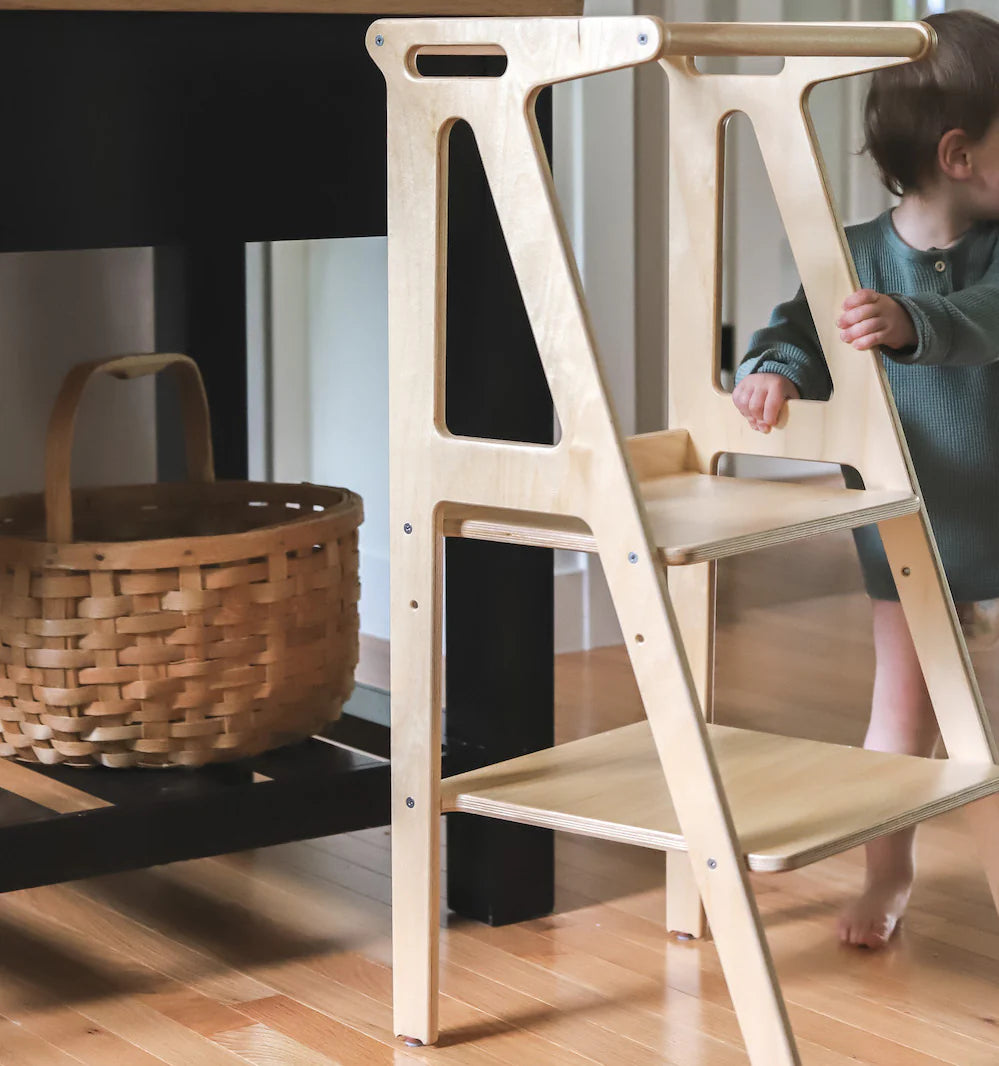 PlayTower - Wooden Toddler Tower (Made in Canada)