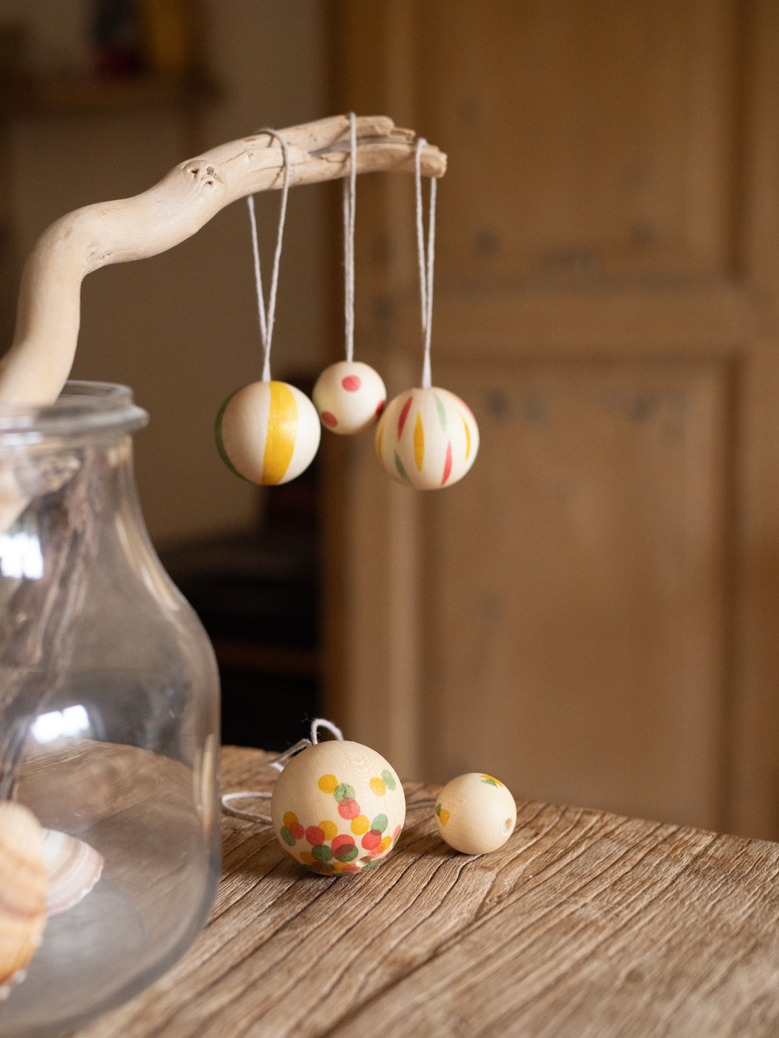 Décorations de Noël en bois Grapat