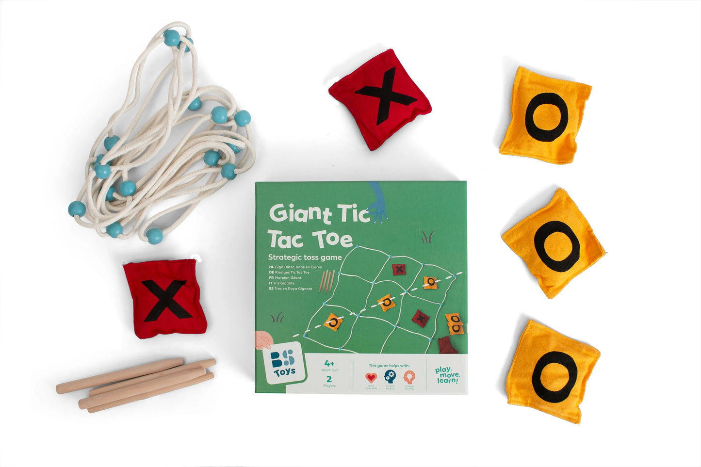 (DAMAGED BOX) Giant Tic Tac Toe BS Toys