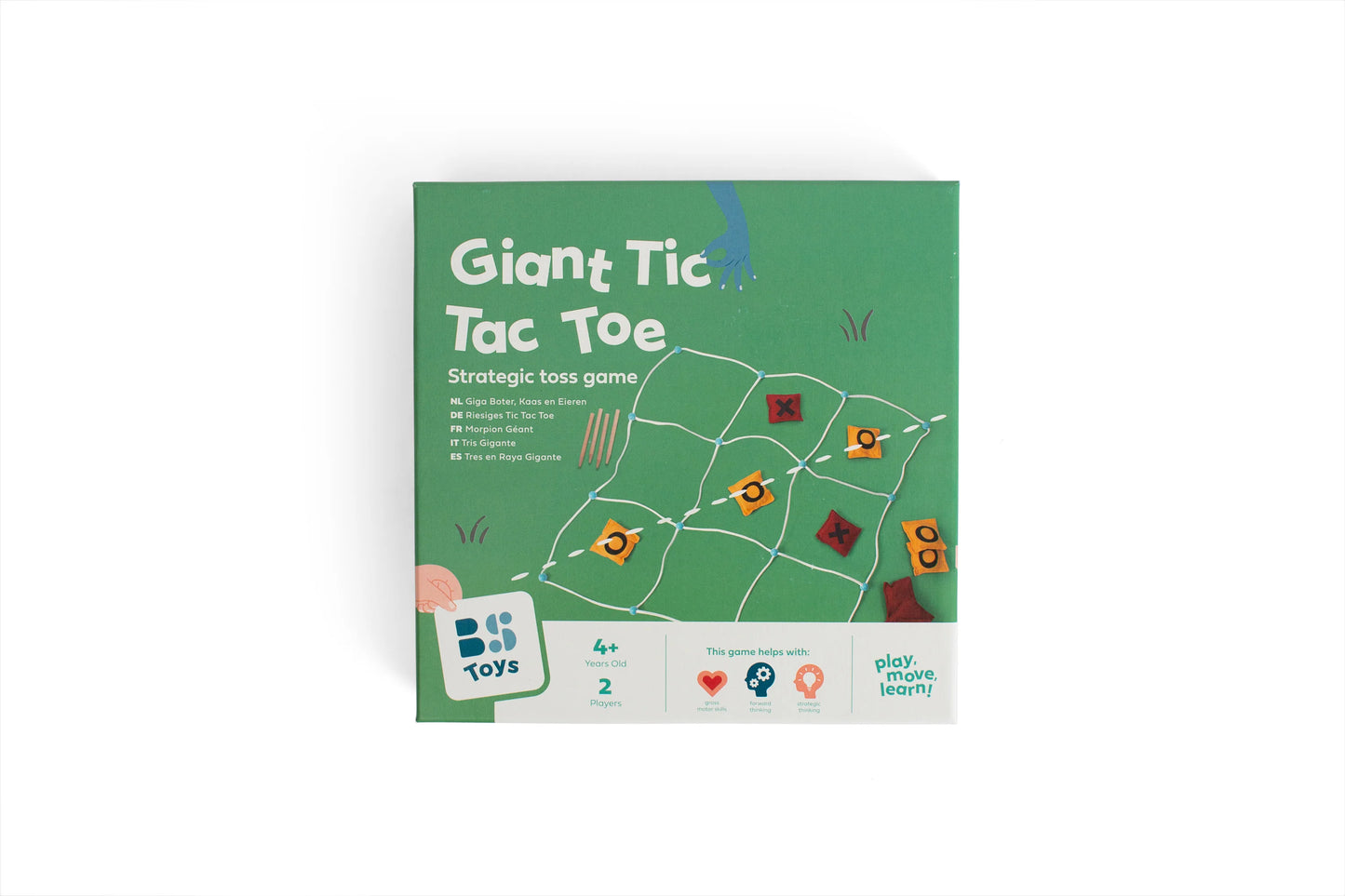 (DAMAGED BOX) Giant Tic Tac Toe BS Toys