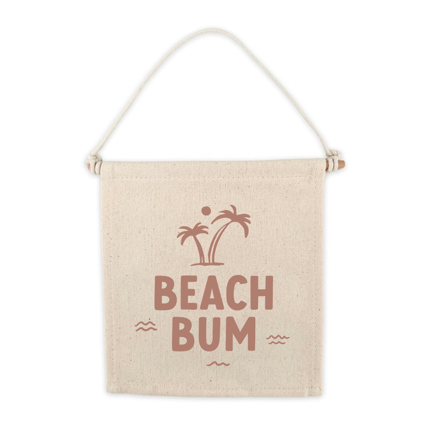 Beach Bum Canvas Hang Sign