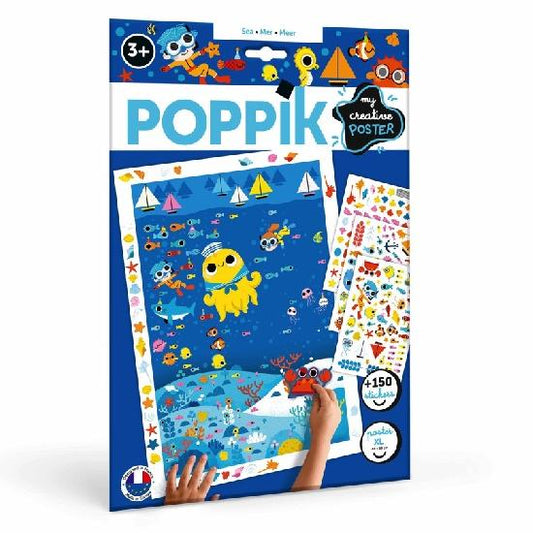 (DAMAGED BOX) My Creative Poster Sea - by POPPIK