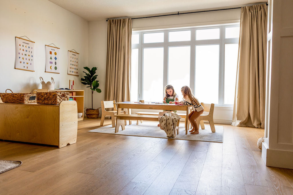 Long Rectangular Top Mont Table - by Fern Kids (Made in Canada)