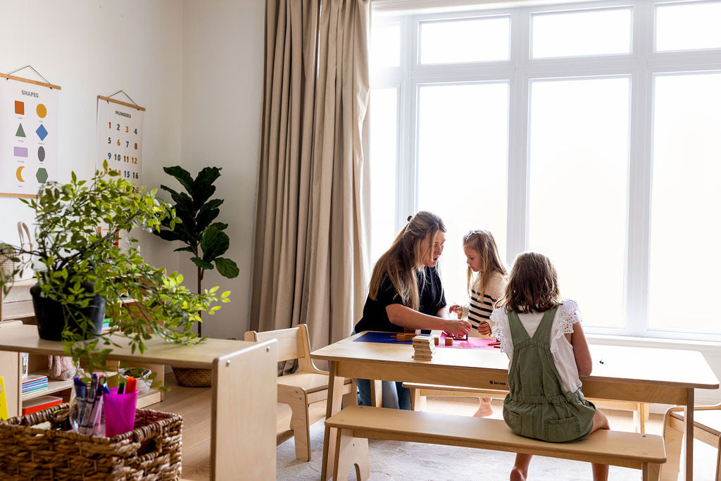 Long Rectangular Top Mont Table - by Fern Kids (Made in Canada)