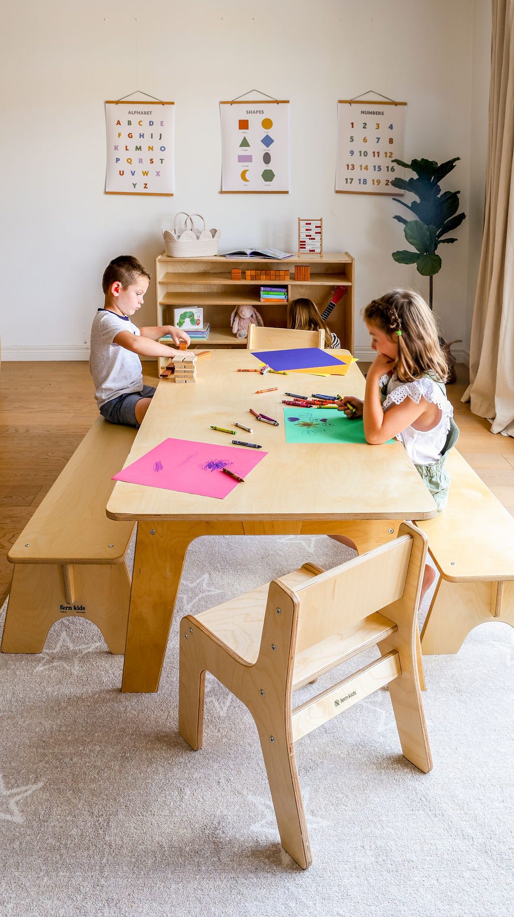 Long Bench - by Fern Kids (Made in Canada) – Wood Wood Toys