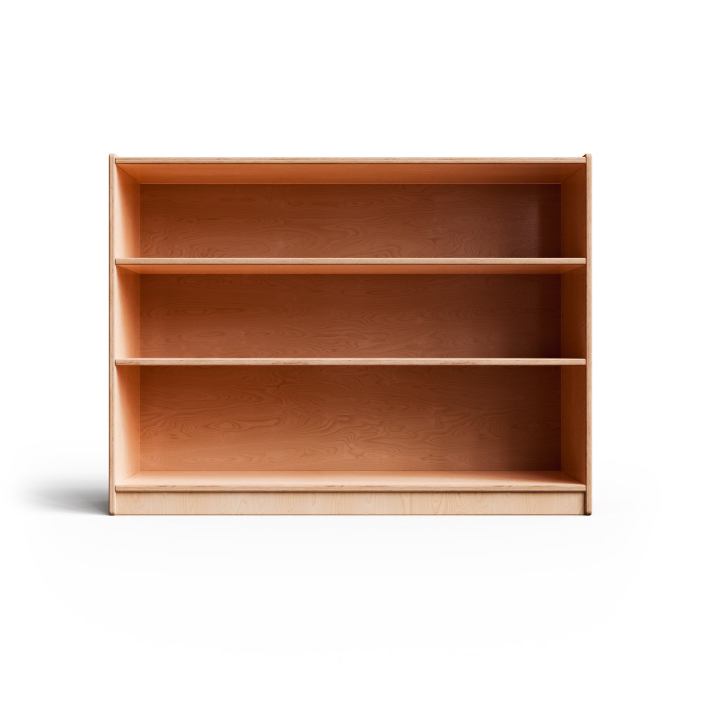 MontShelf Birch Backed Two Adjustable Shelves - by Fern Kids (Made in Canada)