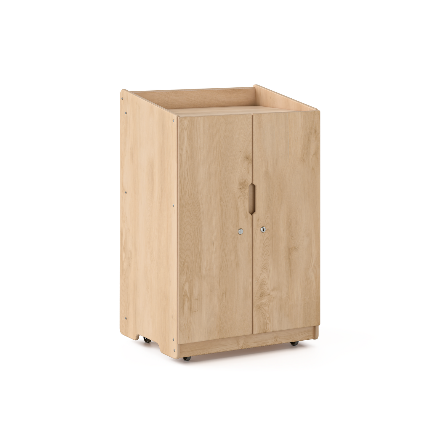 Locking Teacher Cabinet with Casters - by Fern Kids (Made in Canada)