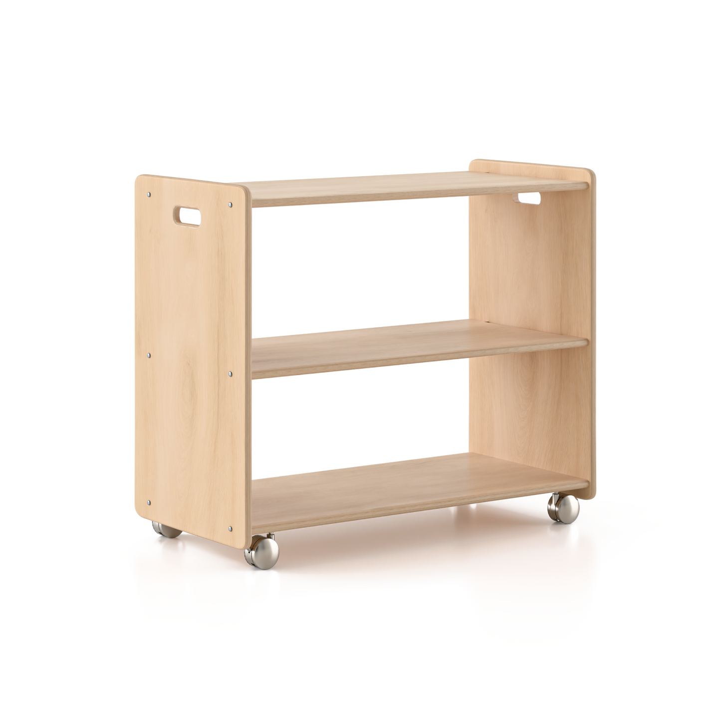Educator Cart Open Mobile Horizontal One Shelf - by Fern Kids (Made in Canada)