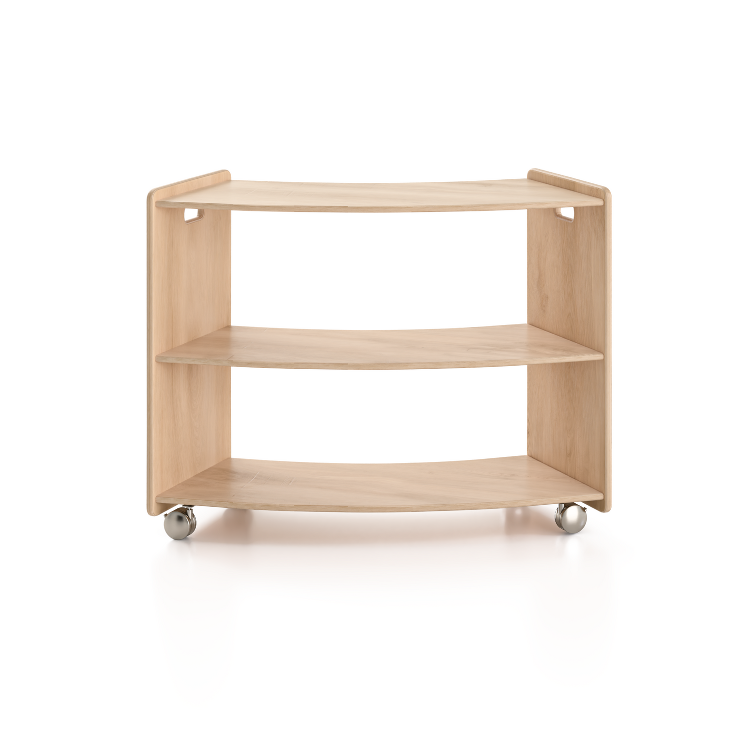 Educator Cart Open Mobile Sweep One Shelf - by Fern Kids (Made in Canada)