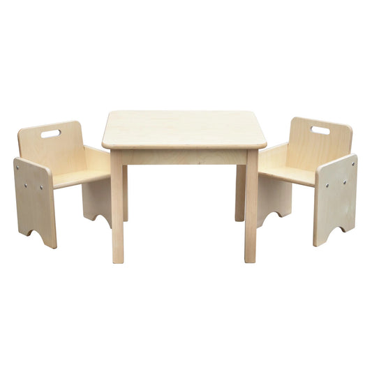 Toddler Table & 2 Chairs (D250) - Made in Canada