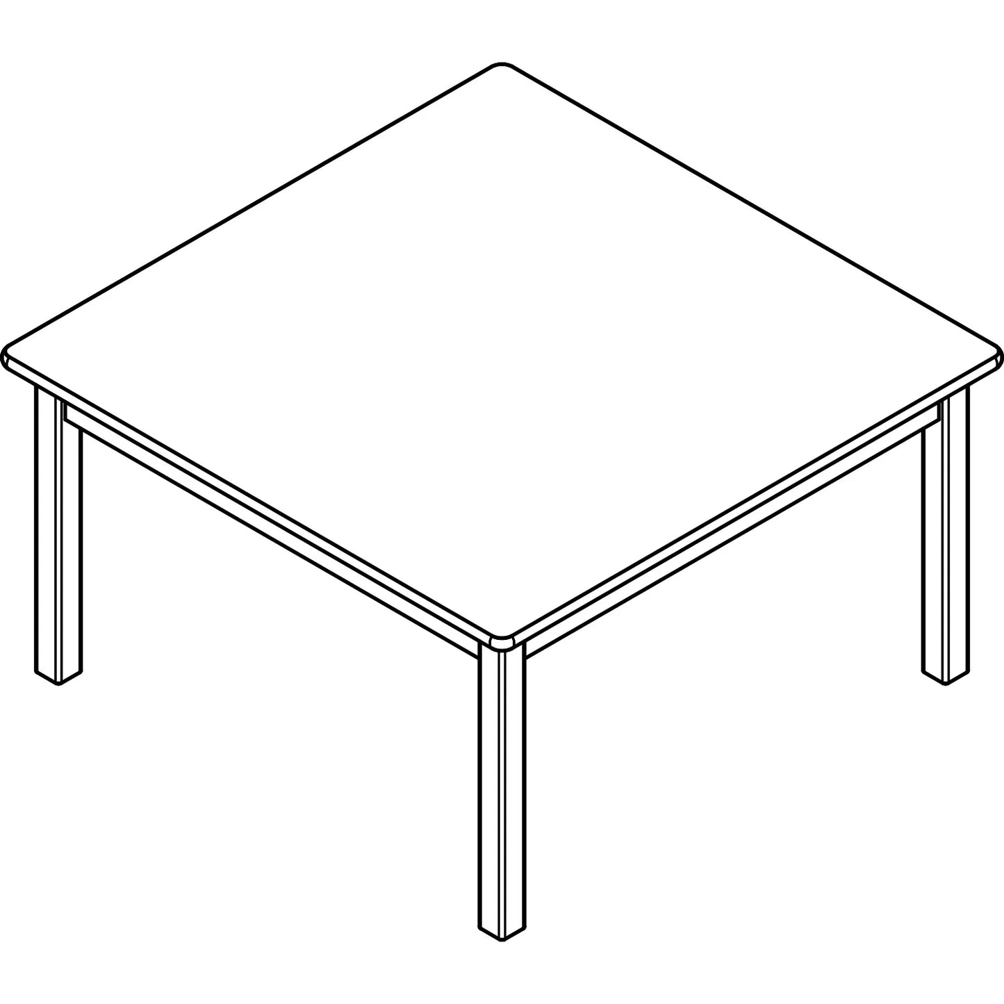 Wooden Tables (6 Versions) - Made in Canada