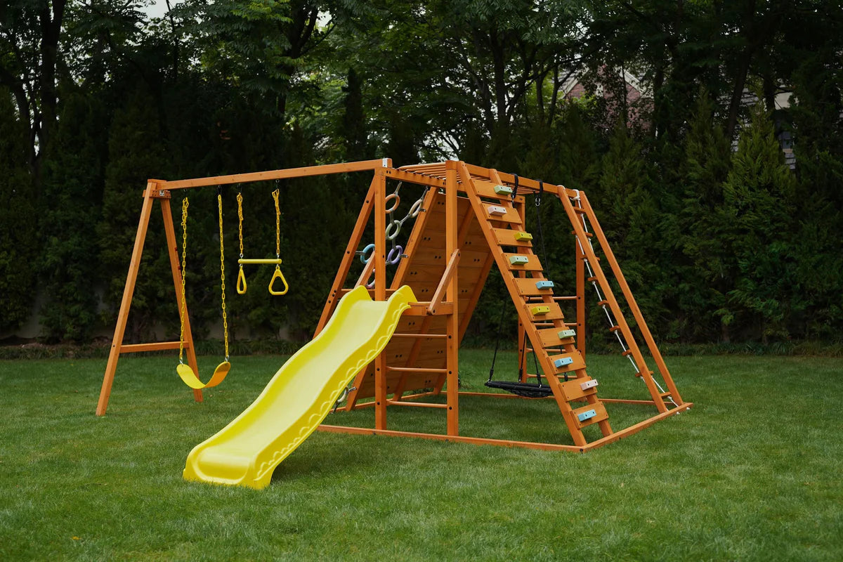 Sycamore - Outdoor Sensory Swing Set & Jungle Gym - by Avenlur