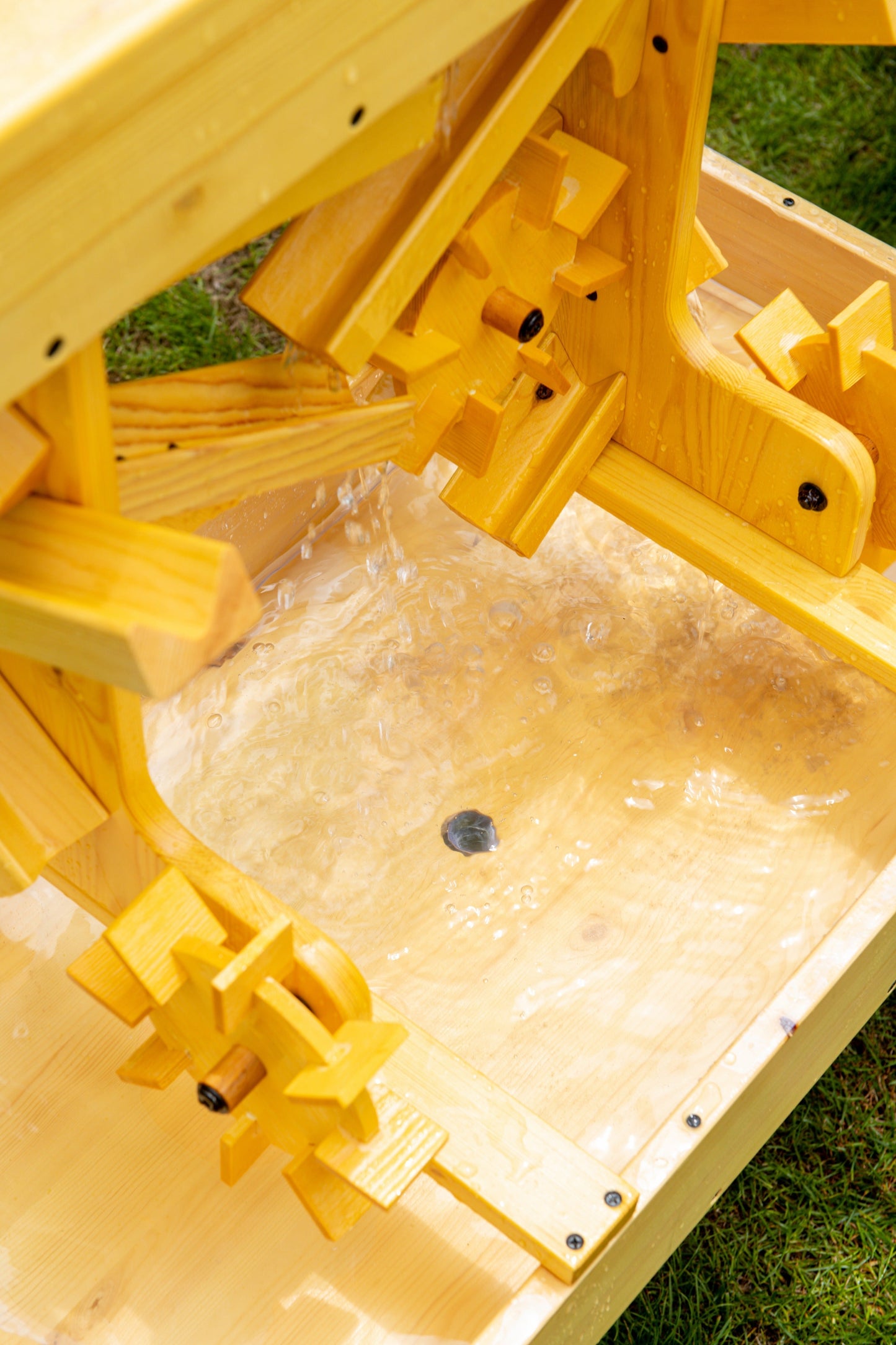 Table à eau d'extérieur en bois pour enfants et tout-petits par Avenlur 