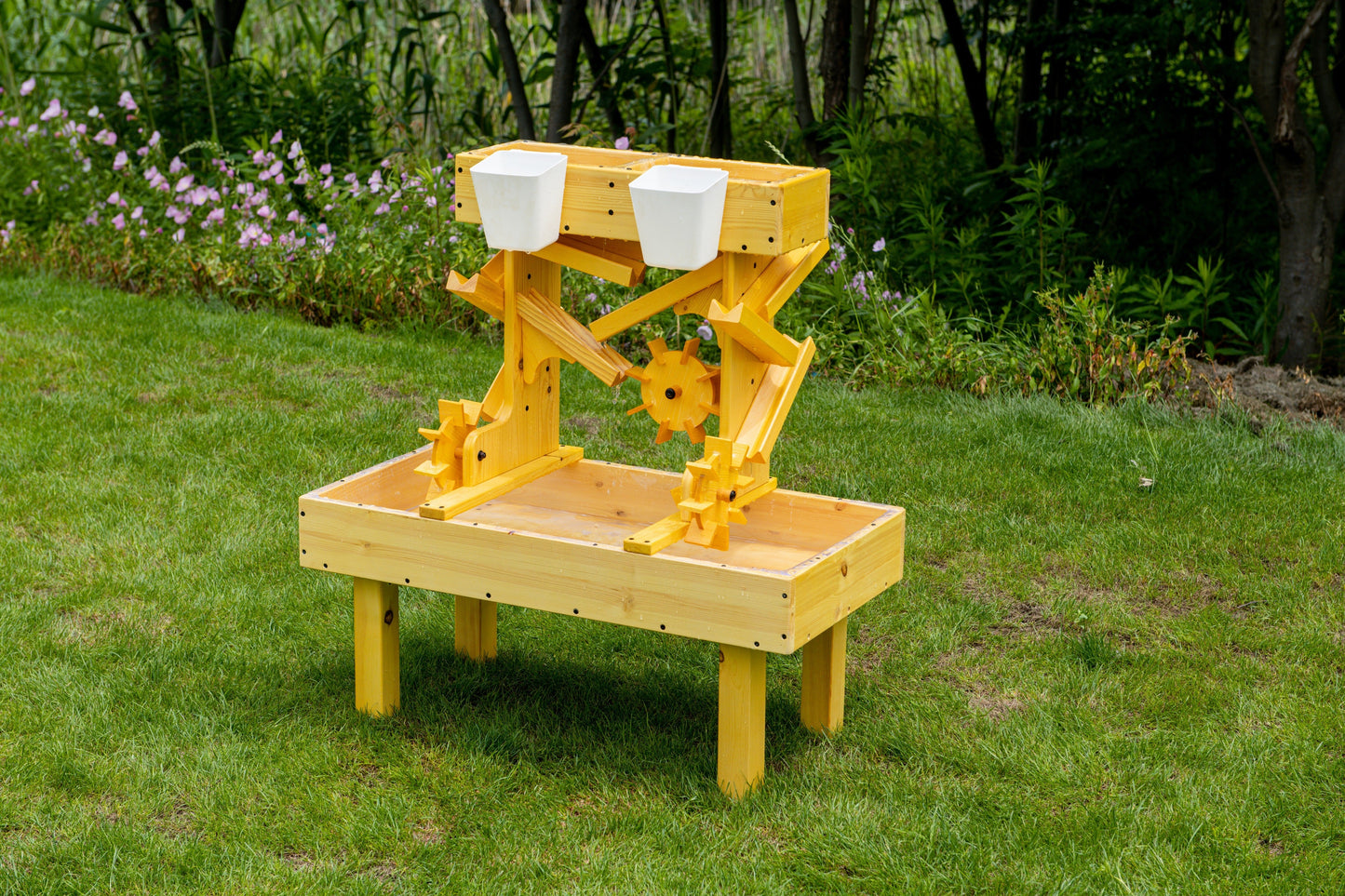 Table à eau d'extérieur en bois pour enfants et tout-petits par Avenlur 