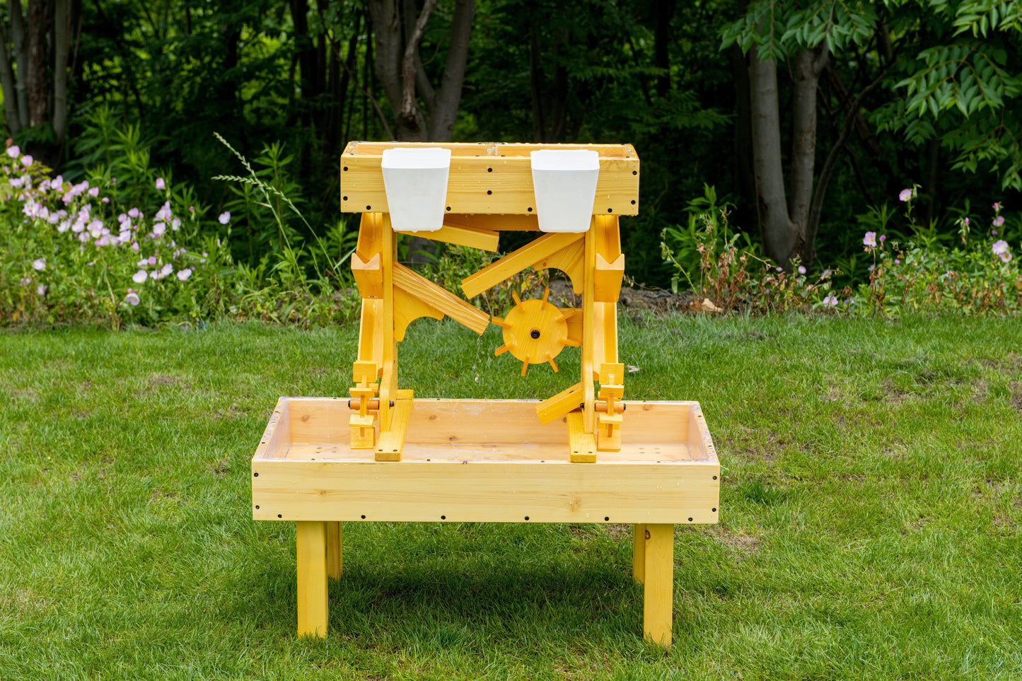 Table à eau d'extérieur en bois pour enfants et tout-petits par Avenlur 