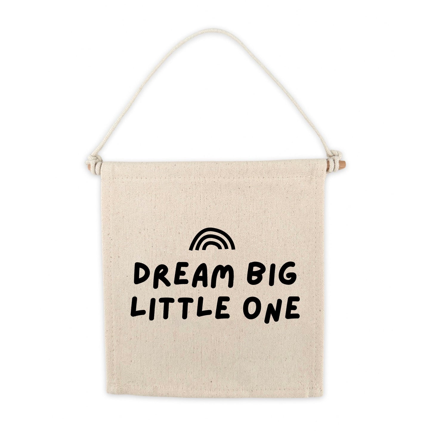 Dream Big Little One Canvas Hang Sign