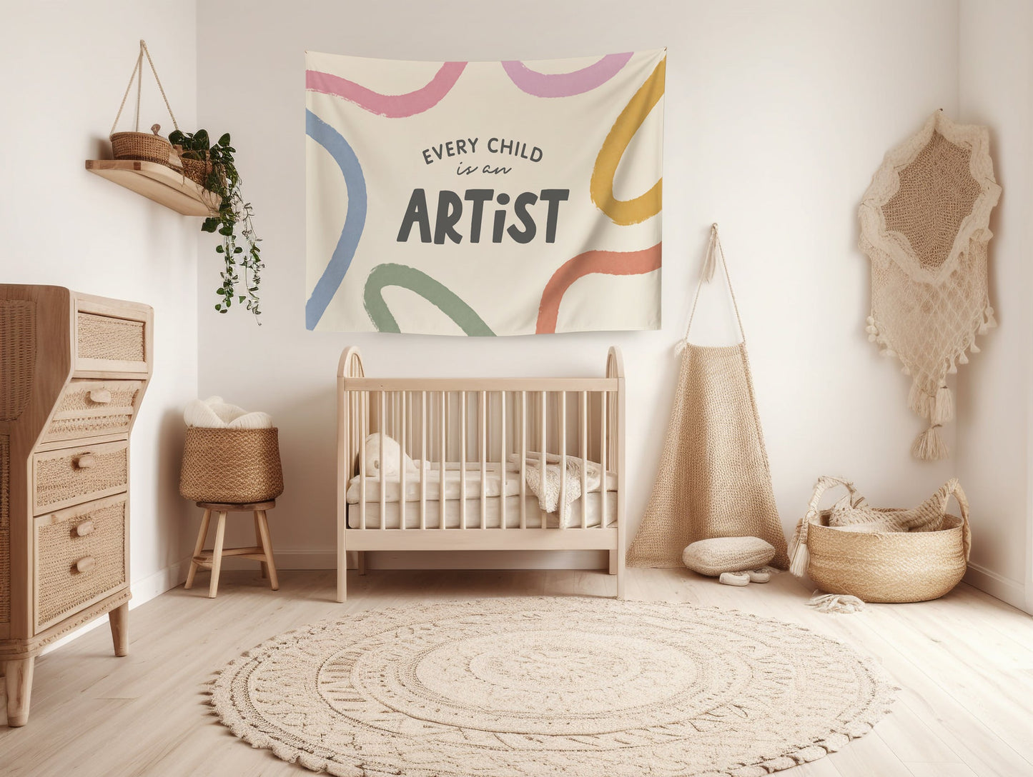 Every Child Is An Artist Banner (Colour)