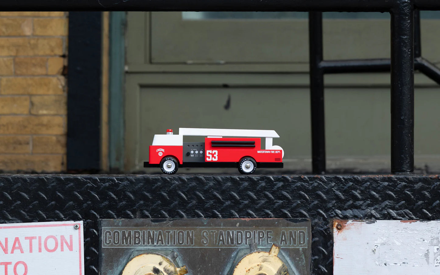 Candylab Toys Engine 53 - Modern Vintage Fire Truck