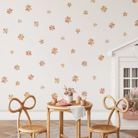 Peel & Stick Fabric Wall Stickers - Flowers