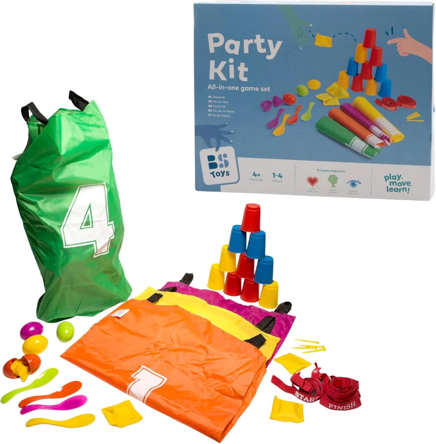 (DAMAGED BOX) Party Kit by BS Toys