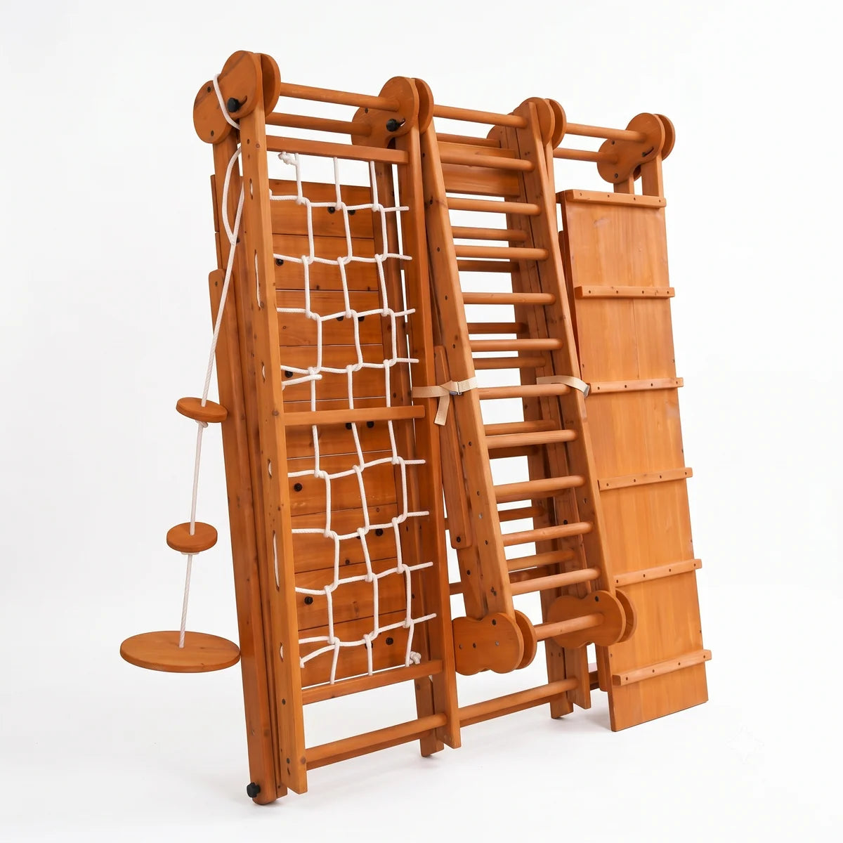 Chestnut - 8-in-1 Jungle Gym for Toddlers by Avenlur