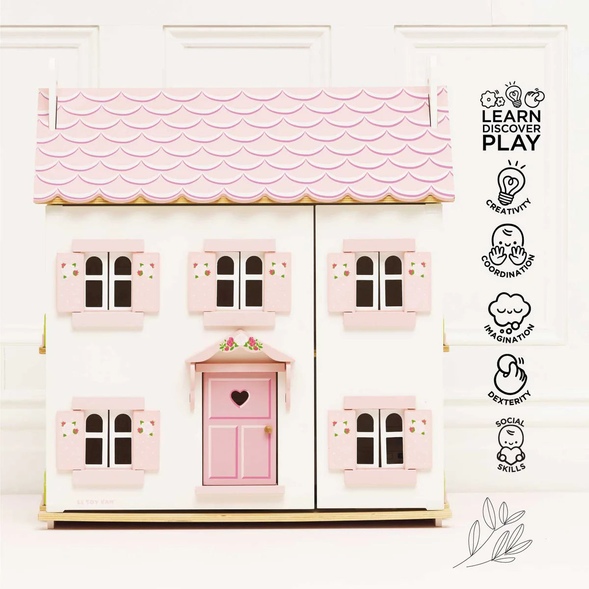 Mayberry Manor Wooden Dolls House by Le Toy Van Wood Wood Toys