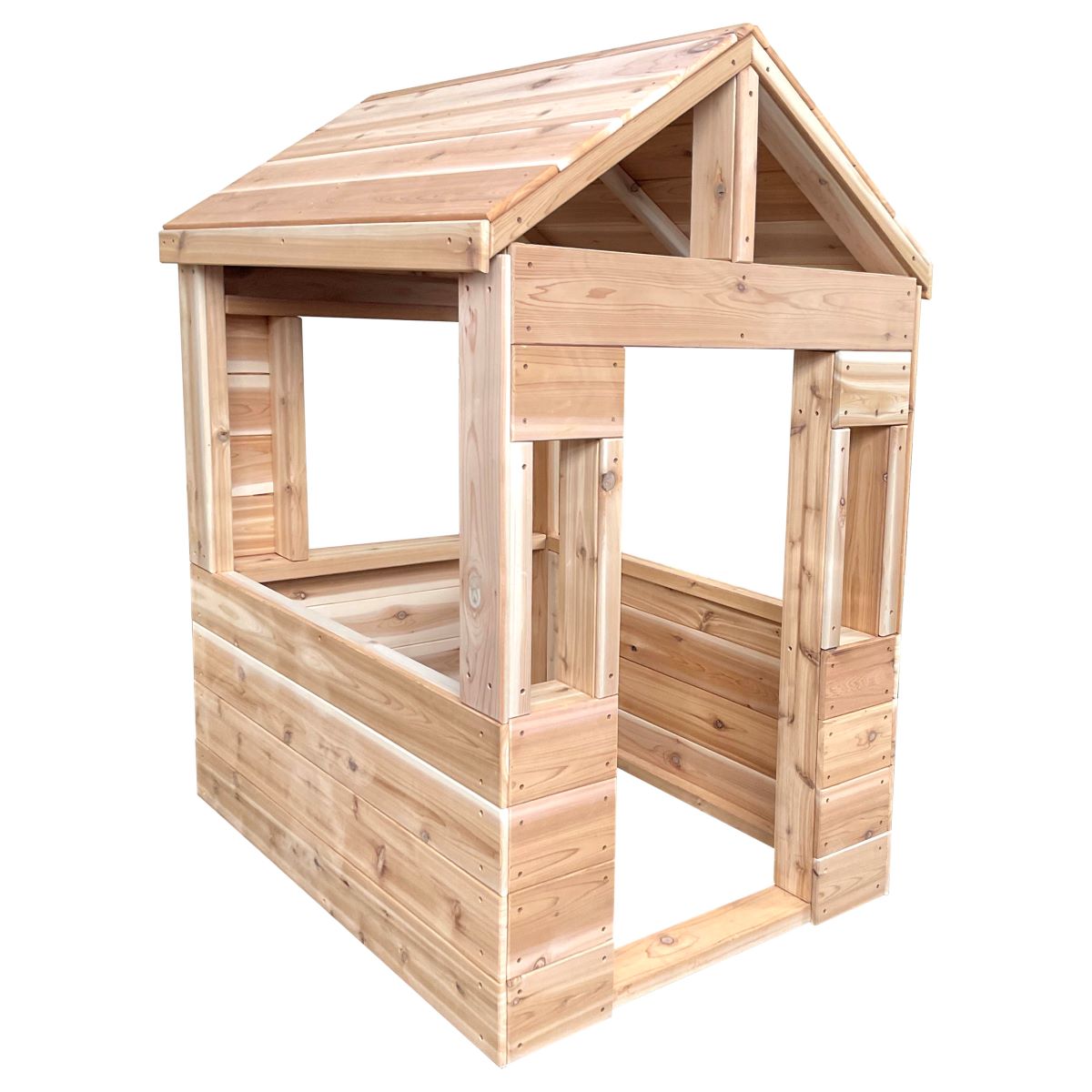 Outdoor Cedar Playhouse Just Playing (Made in Canada) – Wood