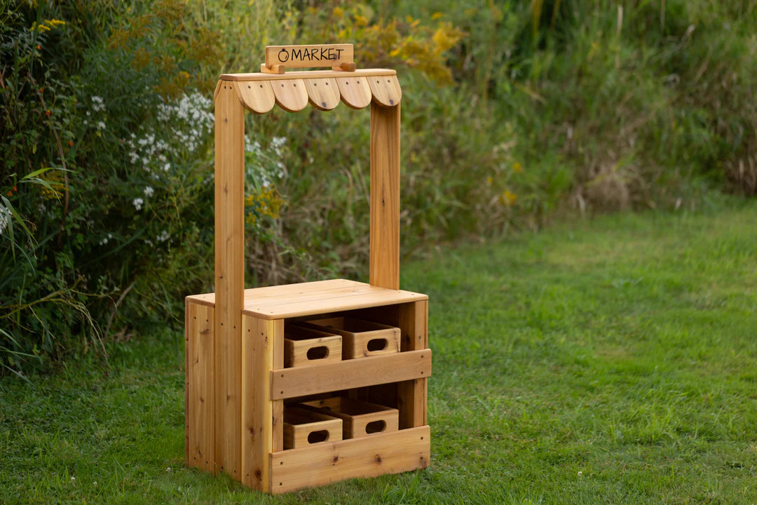 Stand du marché aux cèdres / Théâtre de marionnettes / Magasin de jeux