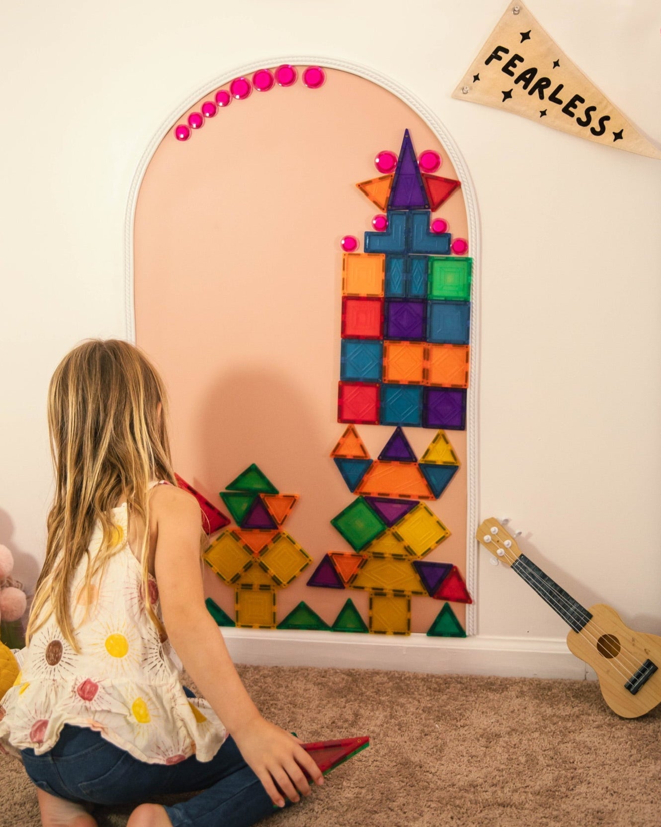 Magic Playwall - Arch Magnetic Wall Decal for Kids