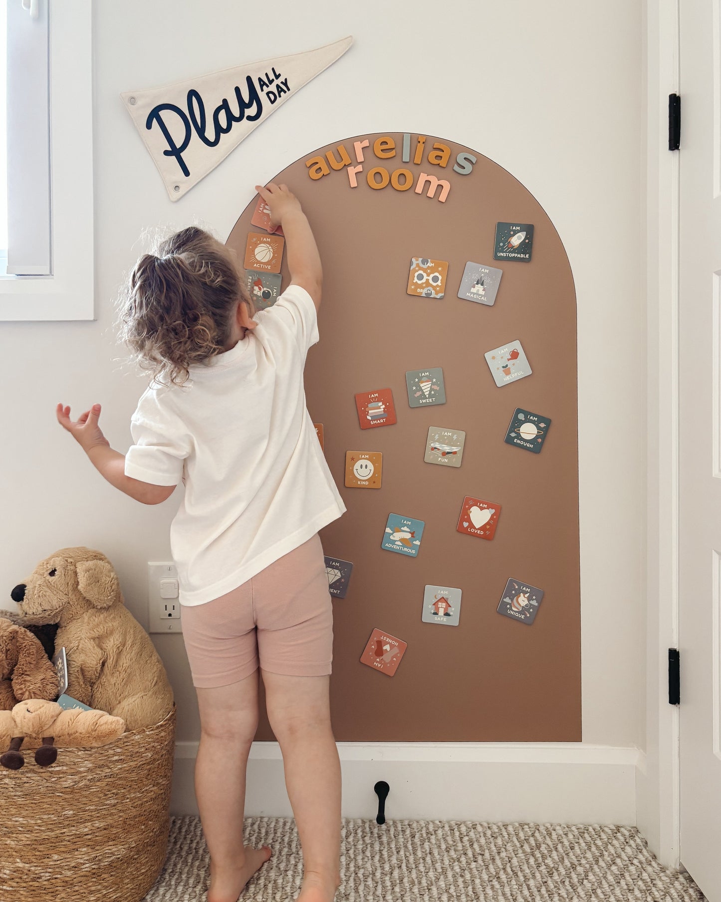 Magic Playwall - Arch Magnetic Wall Decal for Kids