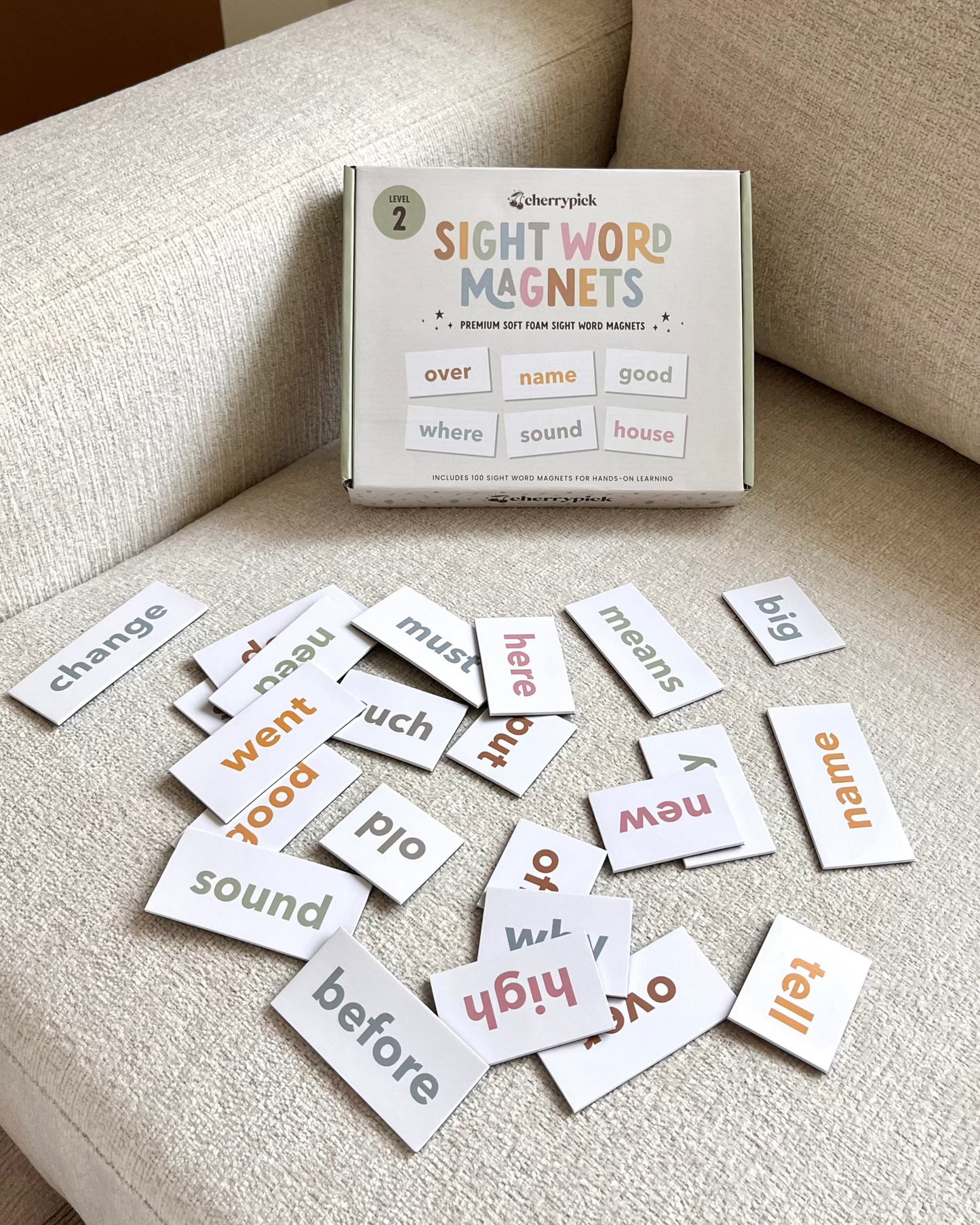 Sight Word Magnets for Early Reading & Literacy