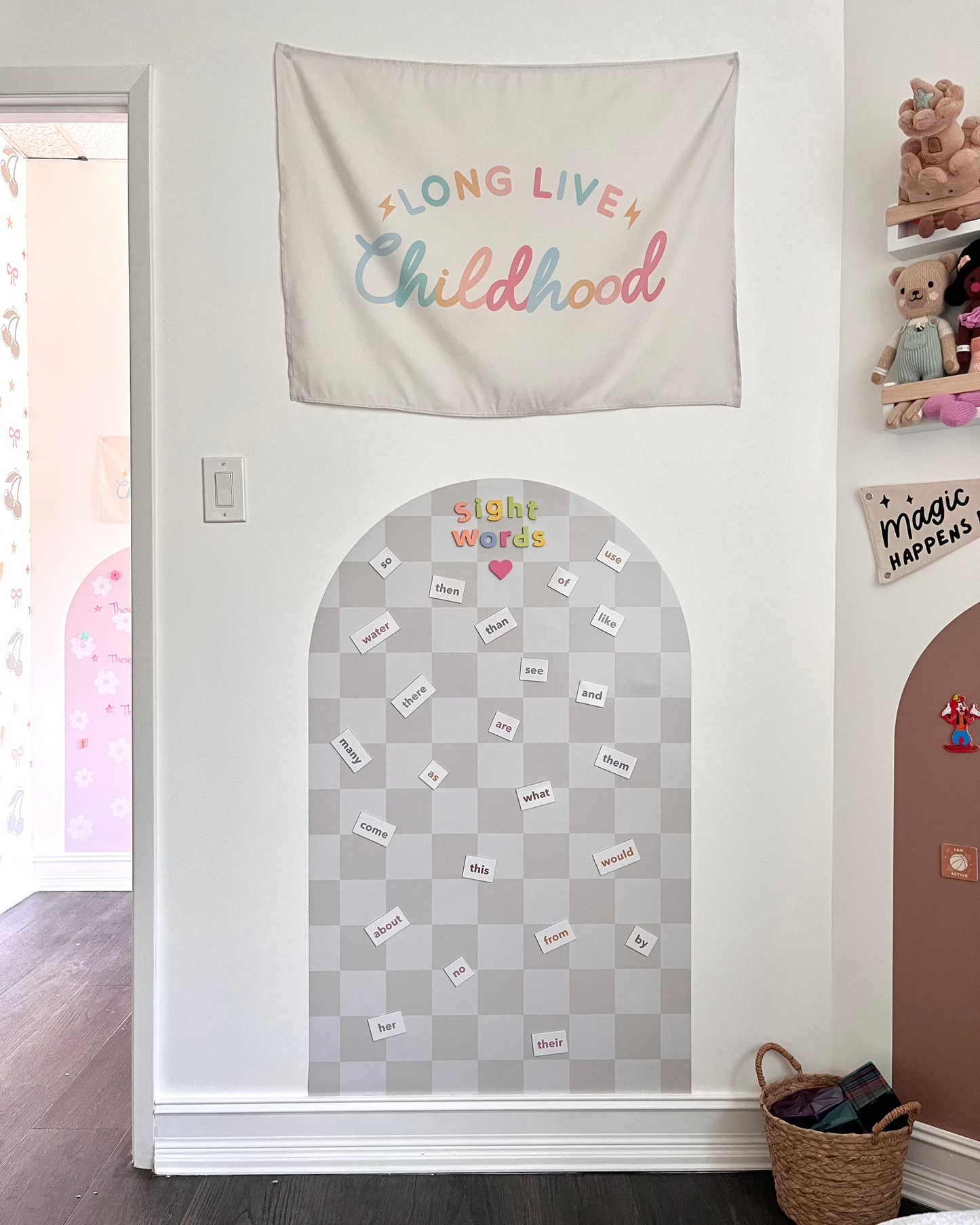 Sight Word Magnets for Early Reading & Literacy