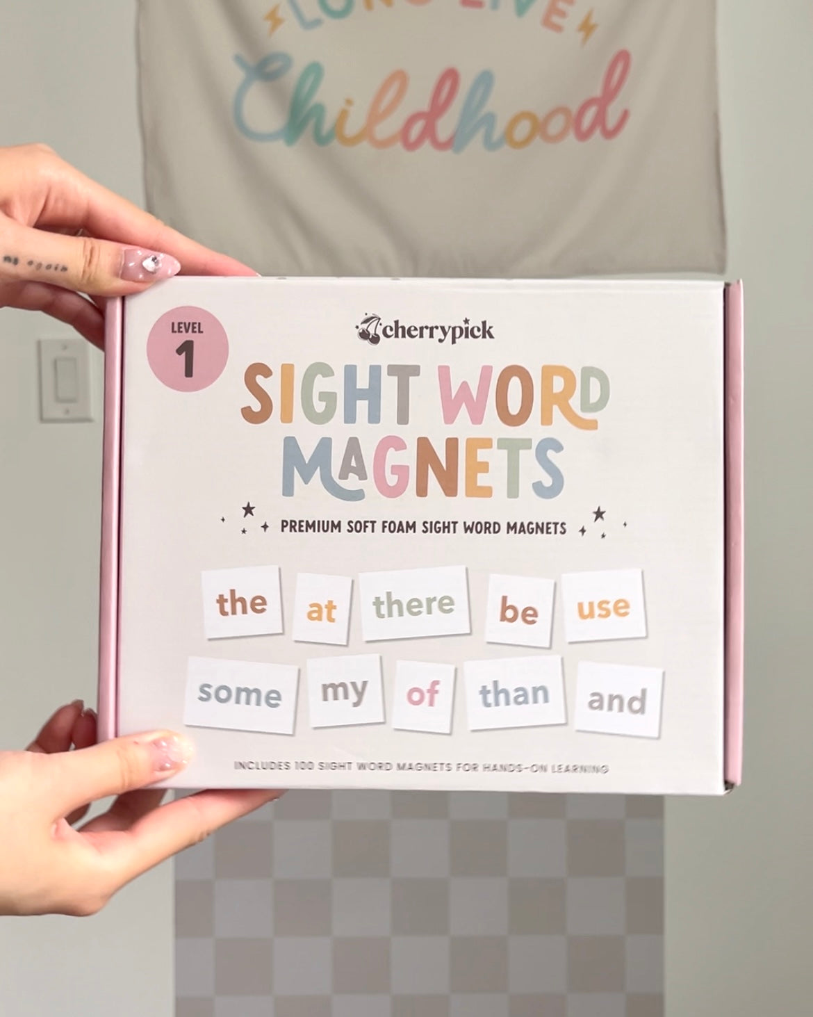 Sight Word Magnets for Early Reading & Literacy