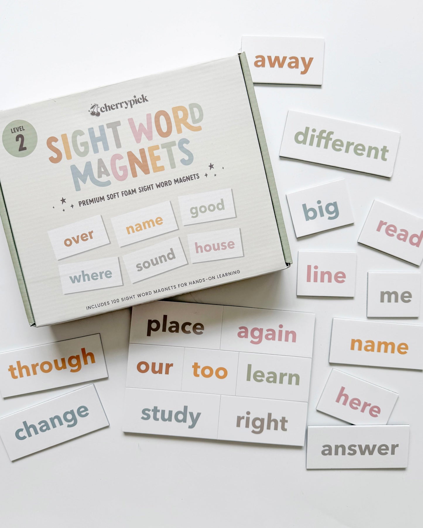 Sight Word Magnets for Early Reading & Literacy