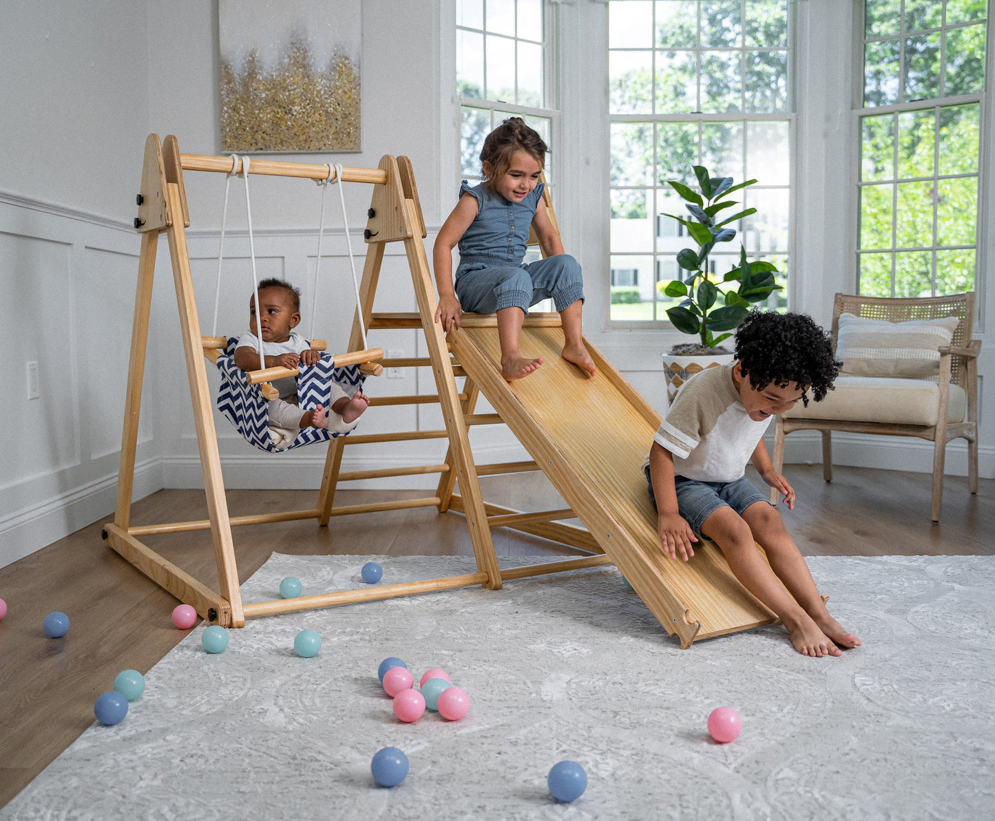 Juniper - Real Wood Folding Playset by Avenlur