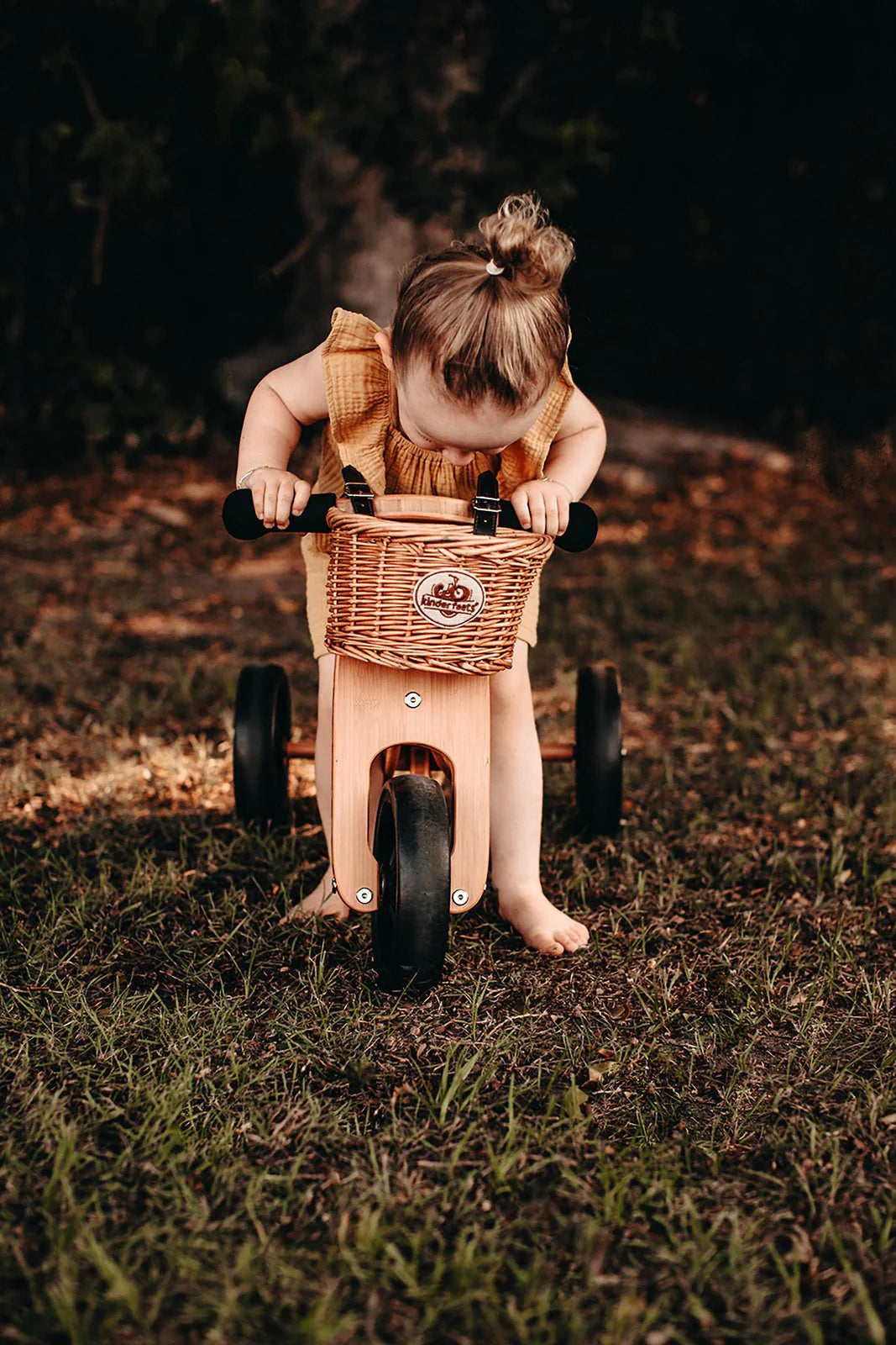 Kinderfeets Wicker Bike Basket