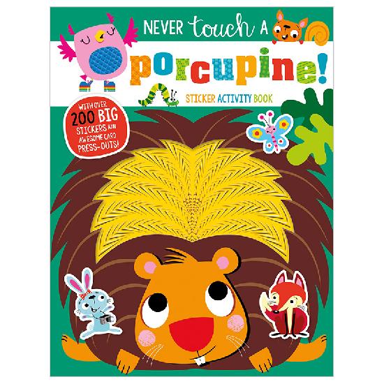 (COSMETIC DEFECT) Never Touch a Porcupine Sticker Activity - Make Believe Ideas