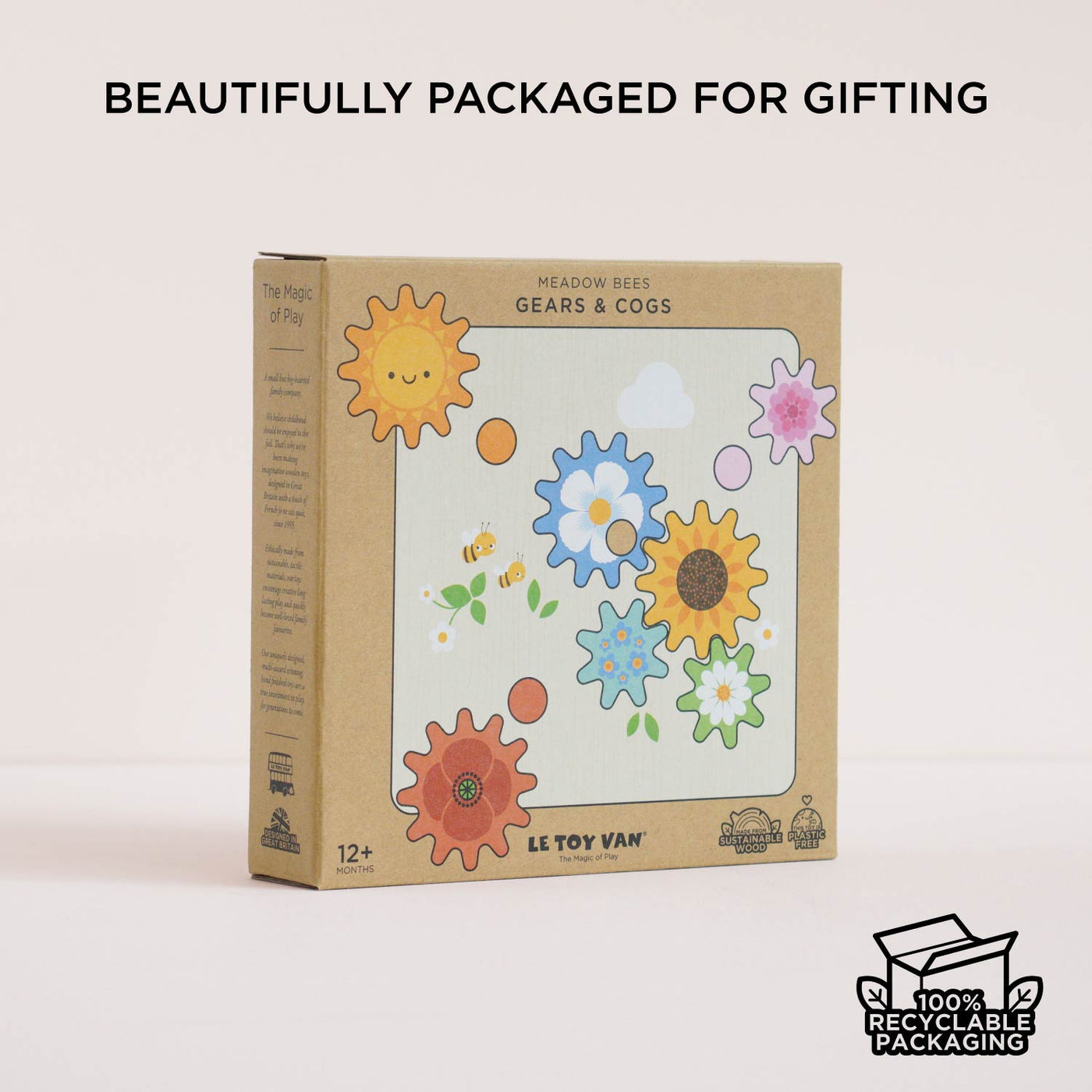 Meadow Bees Gear & Cogs Activity Board - Le Toy Van