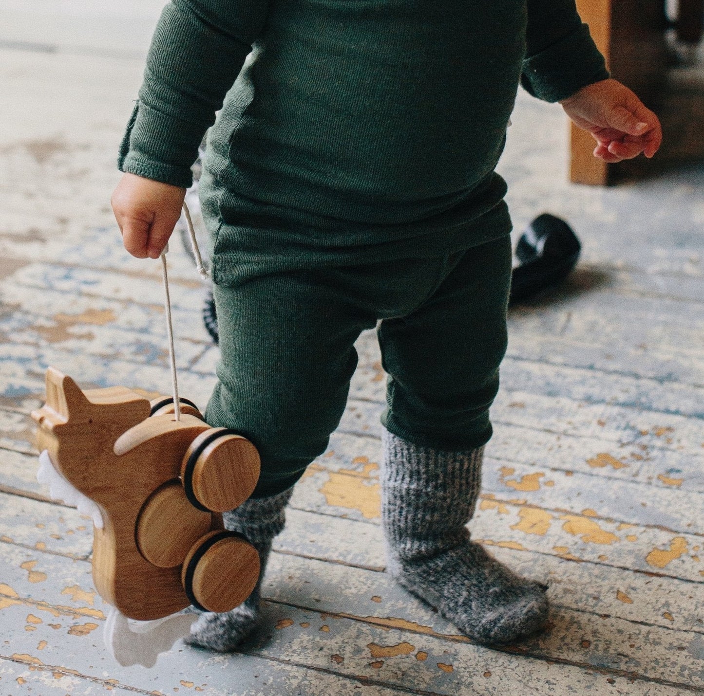 Kinderfeets Push & Pull Animal Unicorn