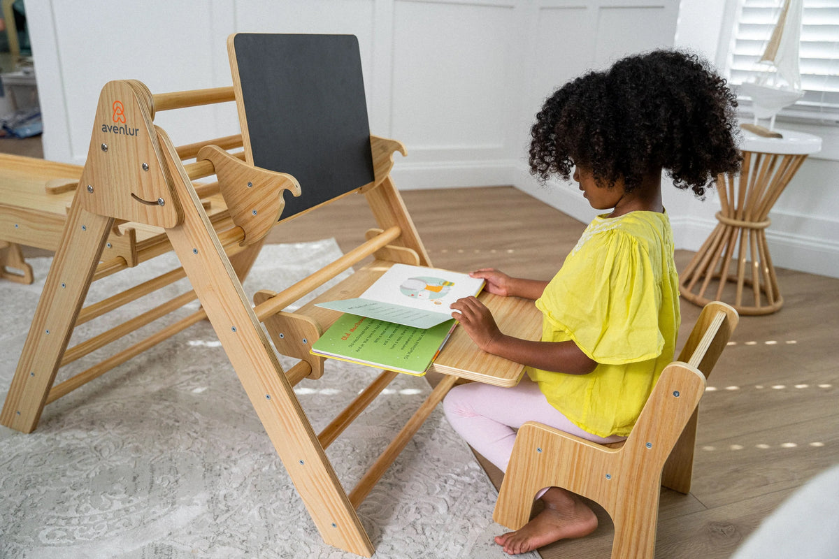Desk and Chair Attachment to the Hazel & Olive by Avenlur