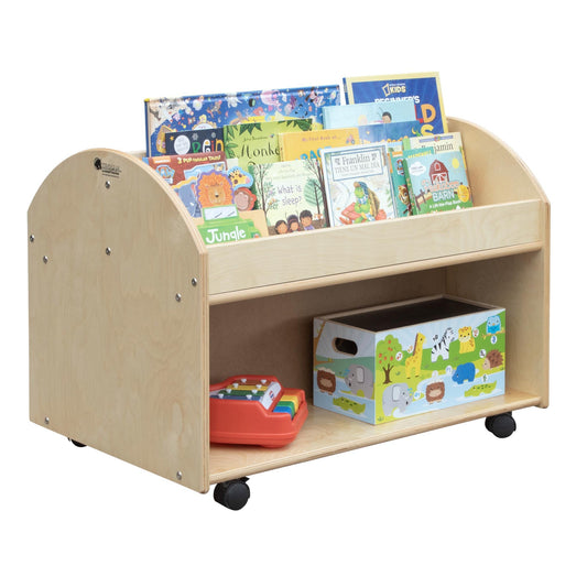 Double Sided Book Centre/Cart (S325) - Made in Canada