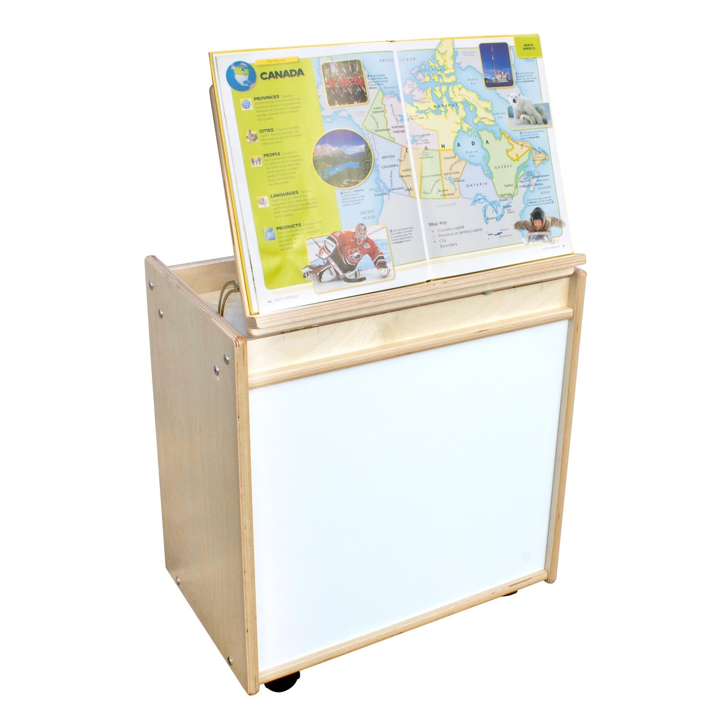 Big Book Easel with Markerboard (S327) - Made in Canada