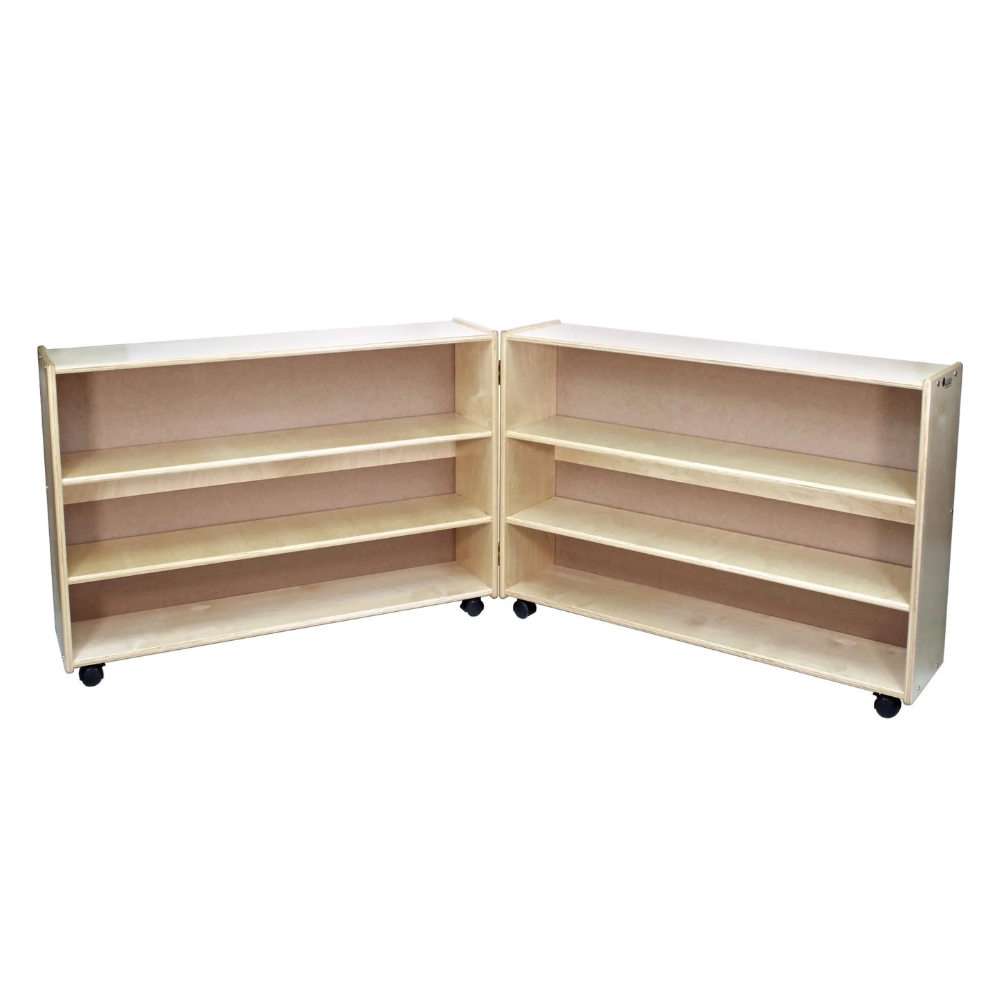 Adjustable 2 Shelf Hinged Units: Tall & Narrow (S350/9) - Made in Canada