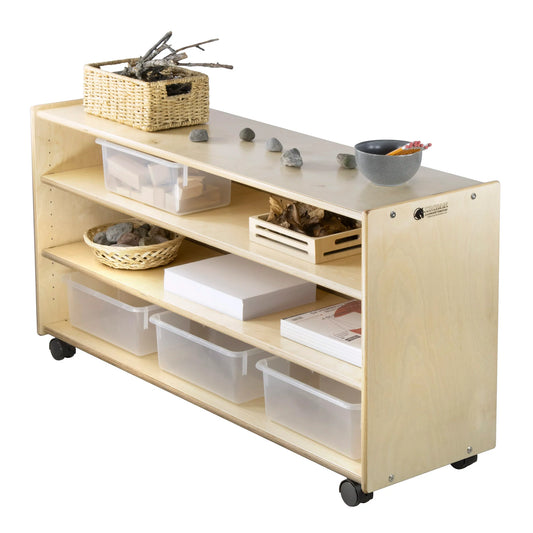 Adjustable 2 Shelf Units: Low & Deep (S356) - Made in Canada