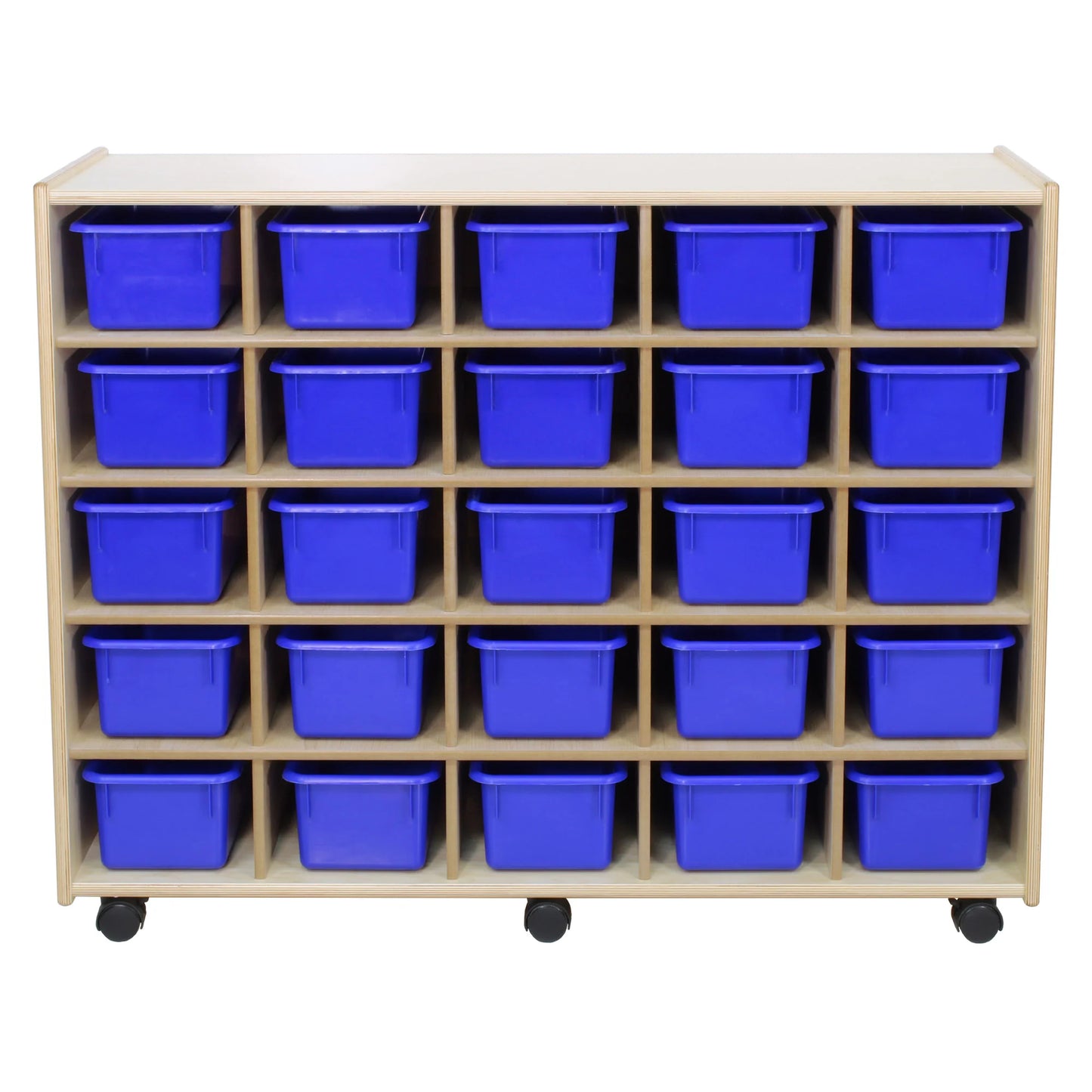 25 Small Bin Cubby Storage Unit (S372-25) - Made in Canada