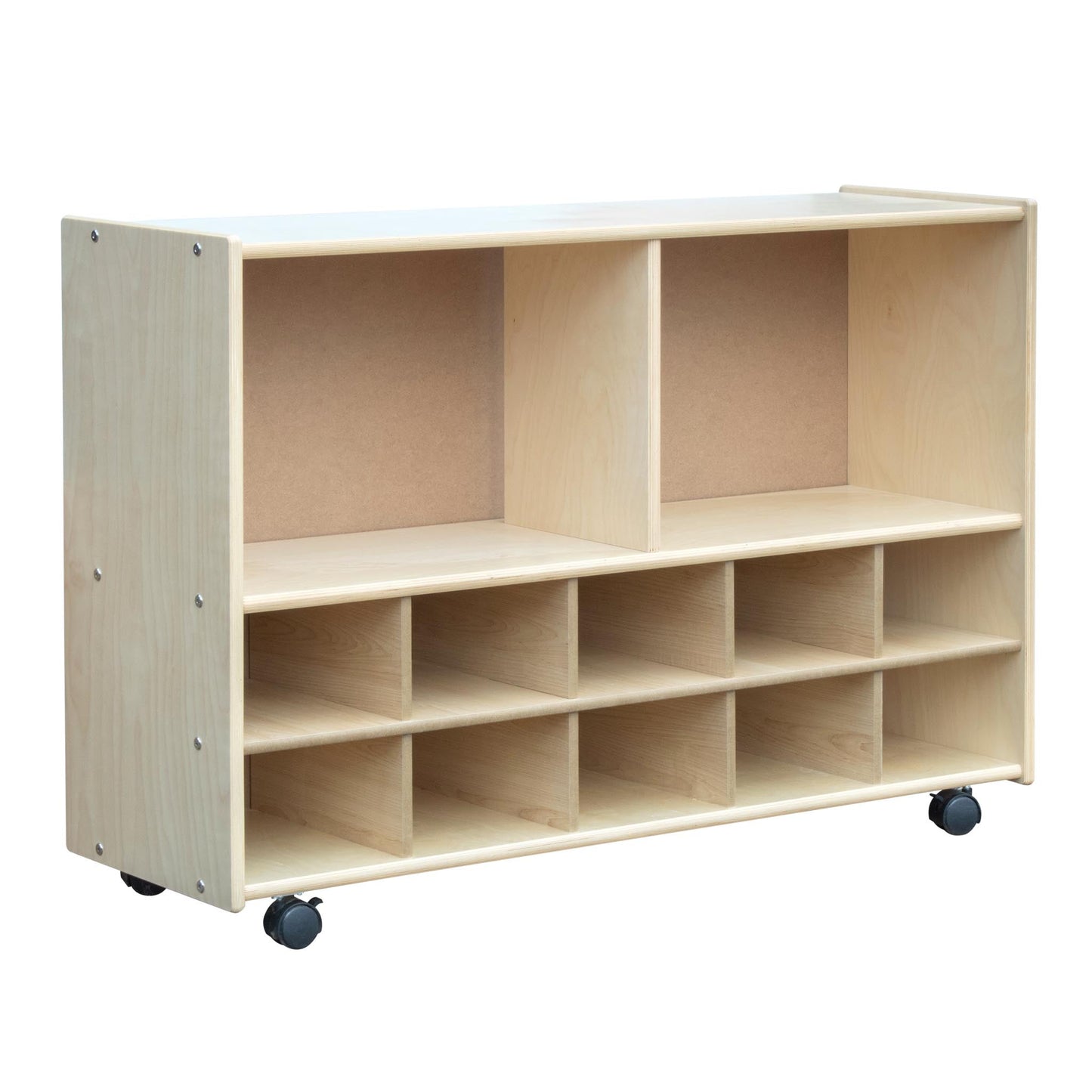 Divided Multi-Storage Unit Shelves (S375) - Made in Canada