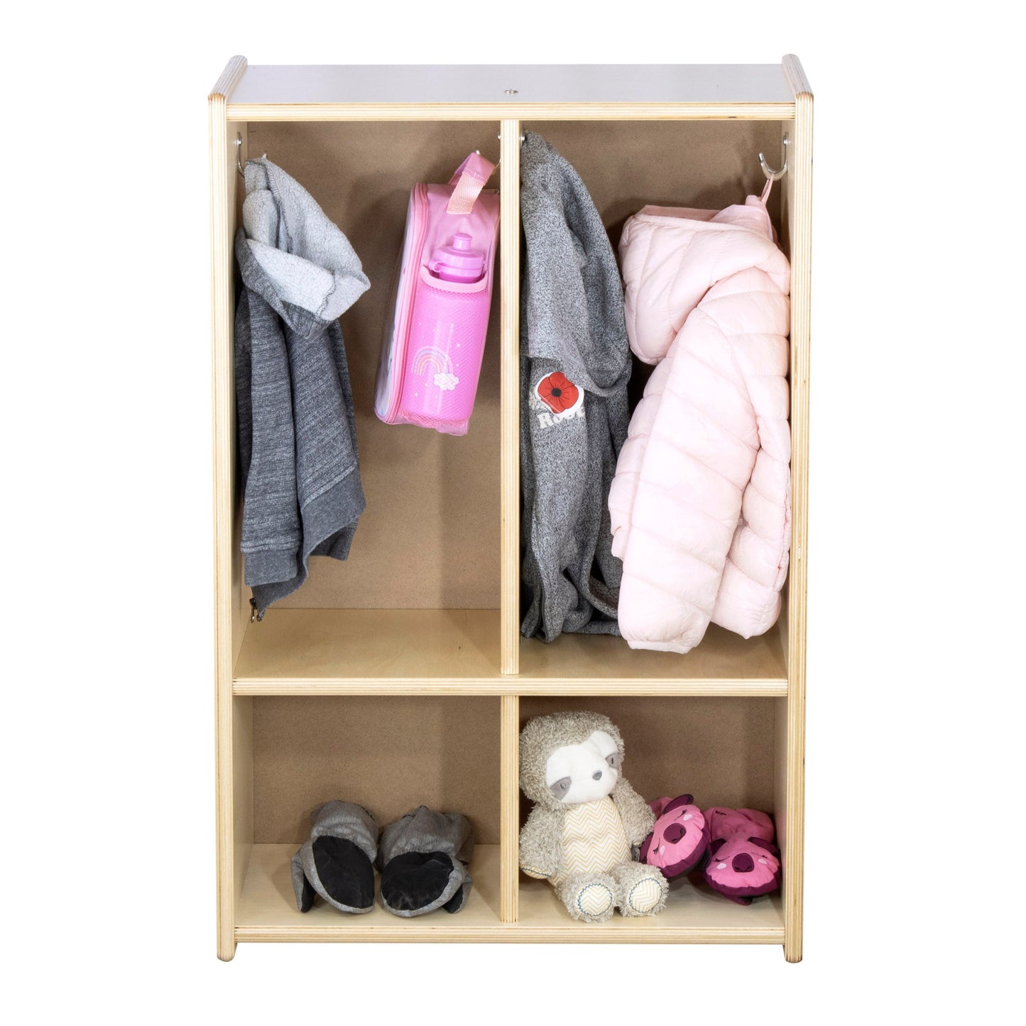 Toddler Cubby Lockers (S392) - Four Versions - Made in Canada