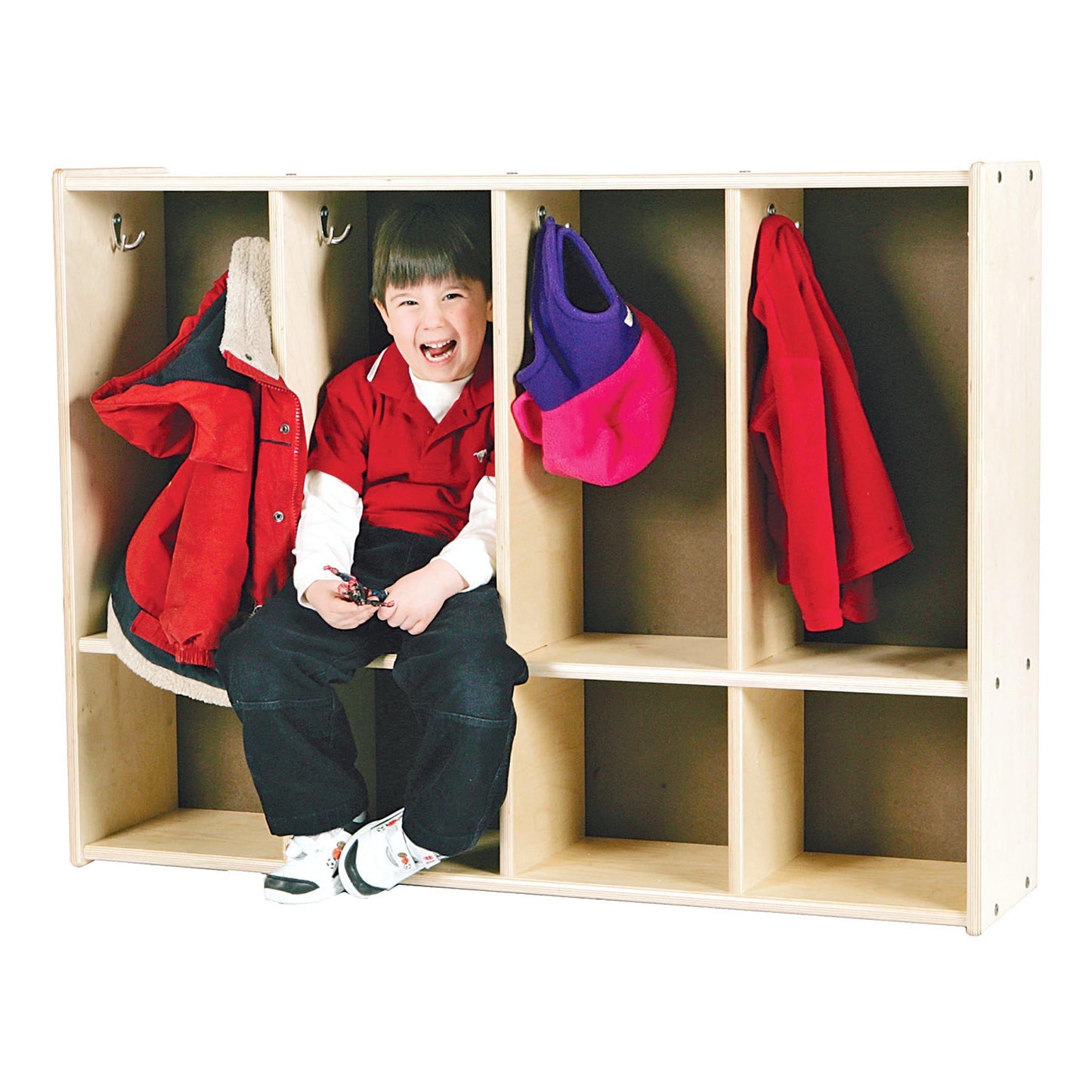 Toddler Cubby Lockers (S392) - Four Versions - Made in Canada